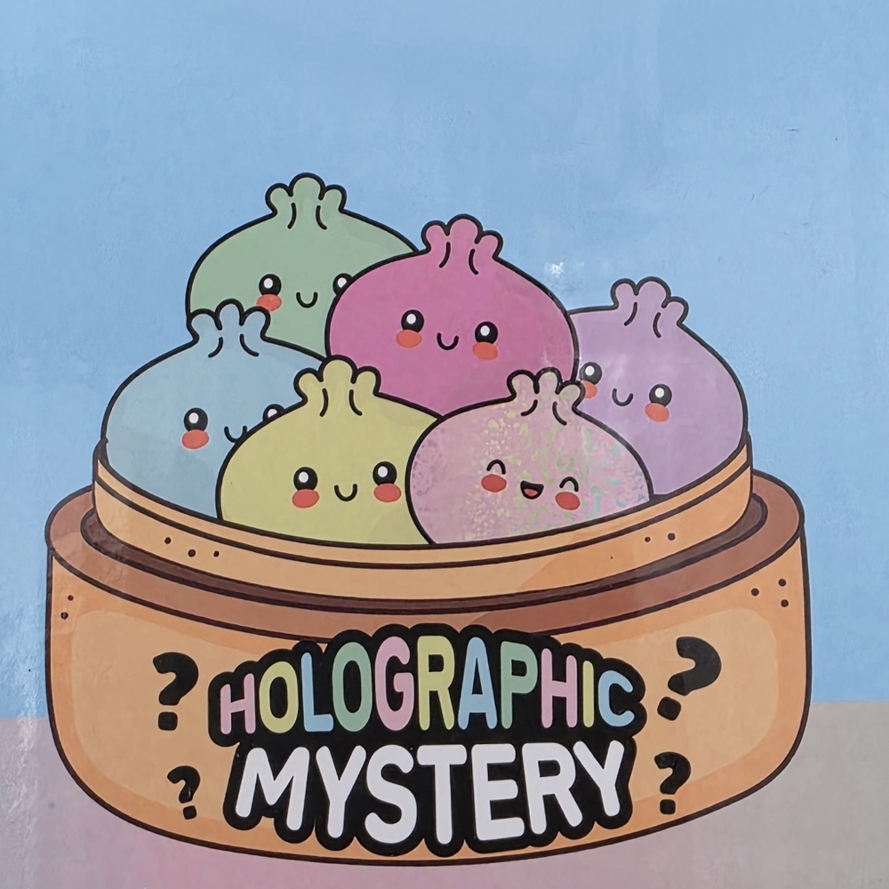 (2 pack) Holographic Mystery Squishy S10 - The Viral Mystery Dumpling! TIK TOK - Picture 6 of 7